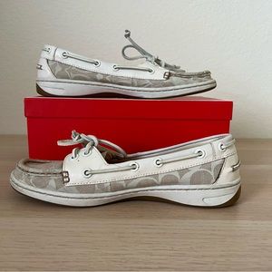 Coach Richelle Boat Shoes